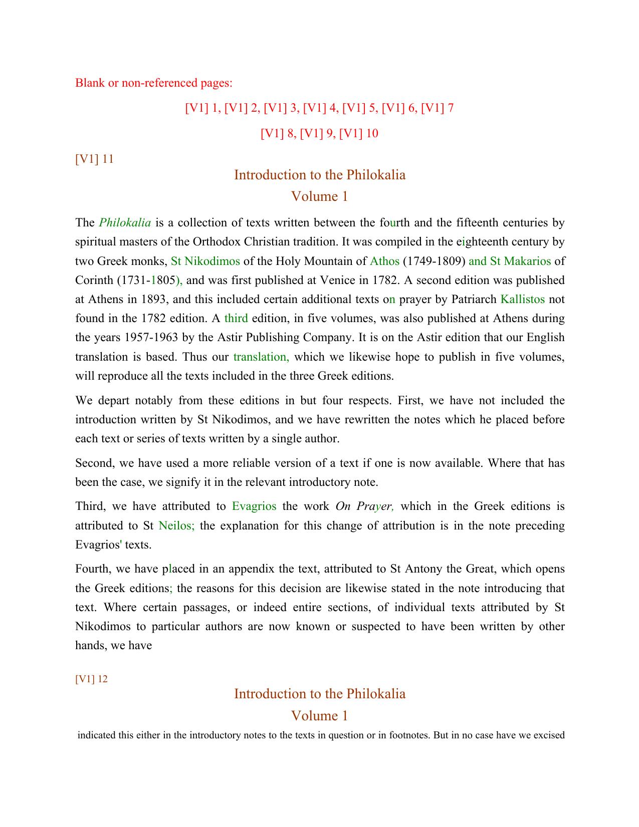 The Philokalia: The Complete Text by G. E. H. Palmer Philip Sherrard Kallistos Ware