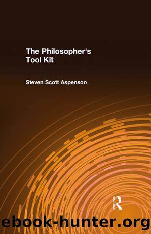 The Philosopher's Tool Kit by Steven Scott Aspenson