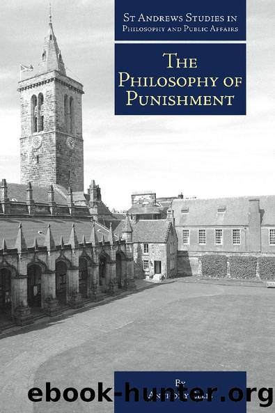 The Philosophy of Punishment by Anthony Ellis