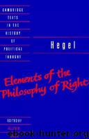 The Philosophy of Right by Hegel