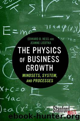 The Physics of Business Growth: Mindsets, System, and Processes (Stanford Briefs) by Edward Hess & Jeanne Liedtka
