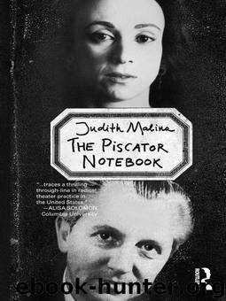 The Piscator Notebook by Judith Malina