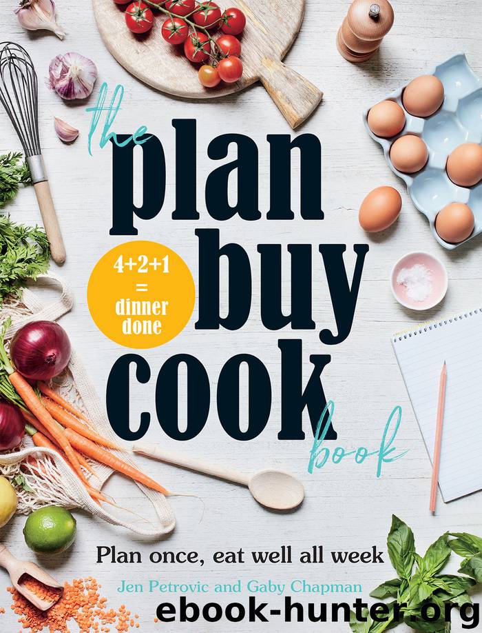 The Plan Buy Cook Book by Gaby Chapman