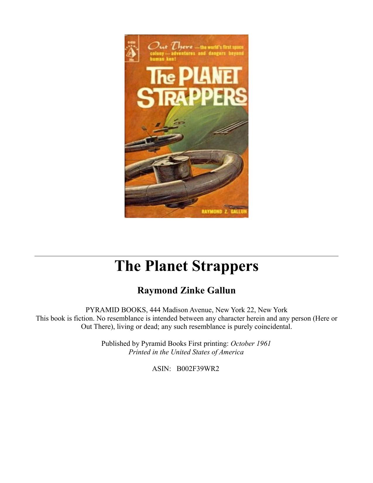 The Planet Strappers by Raymond Z. Gallun