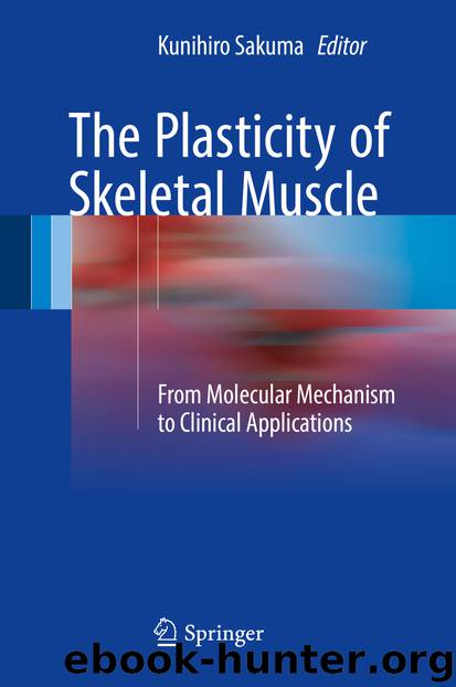 The Plasticity of Skeletal Muscle by Kunihiro Sakuma