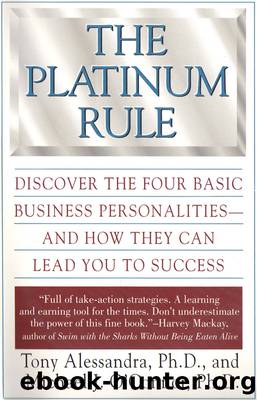 The Platinum Rule by Tony Alessandra & Michael J. O'Connor Ph.D