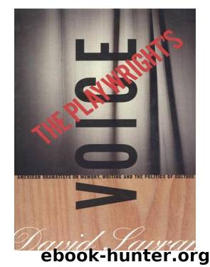 The Playwright's Voice by David Savran