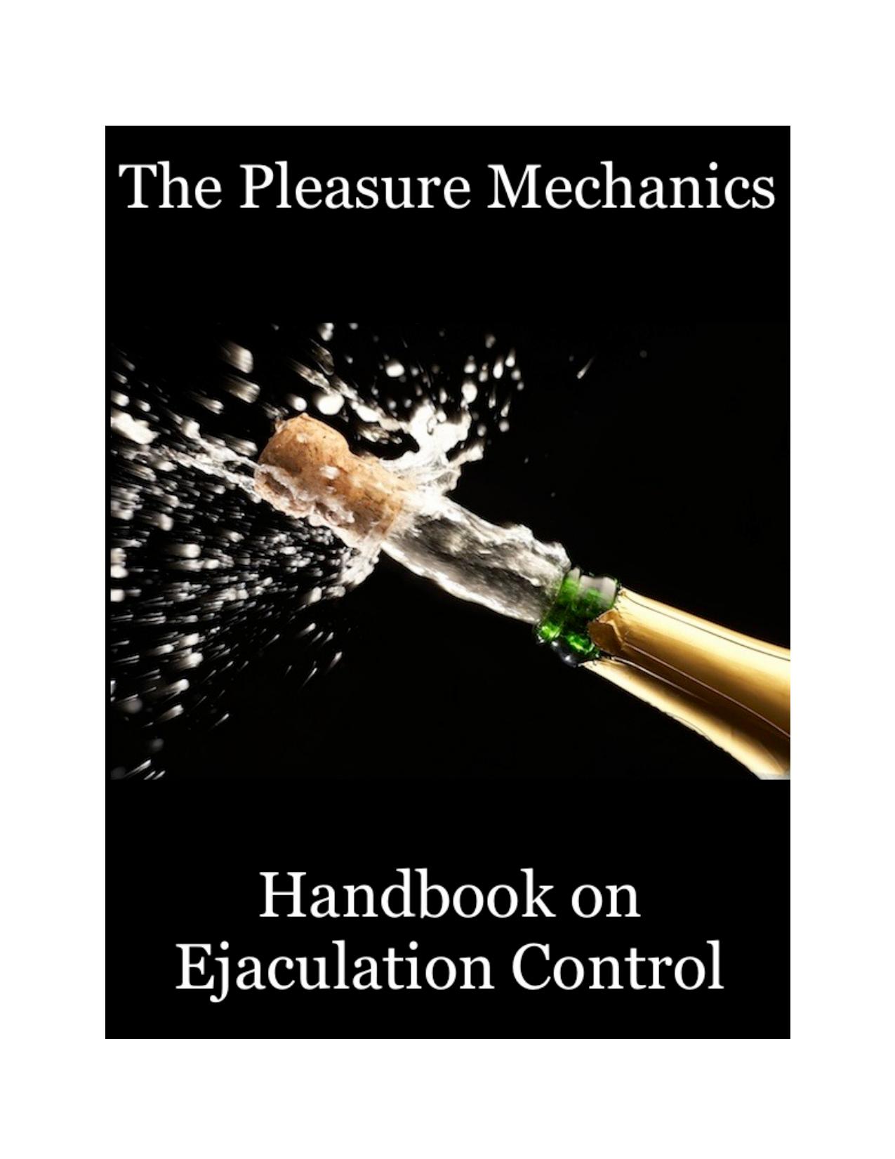 The Pleasure Mechanics Handbook on Ejaculation Control by The Pleasure Mechanics