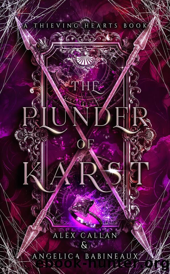 The Plunder of Karst: An epic fantasy romance with elves, a dangerous quest-adventure, and a past revealed! (Thieving Hearts Book 2) by Alex Callan & Angelica Babineaux