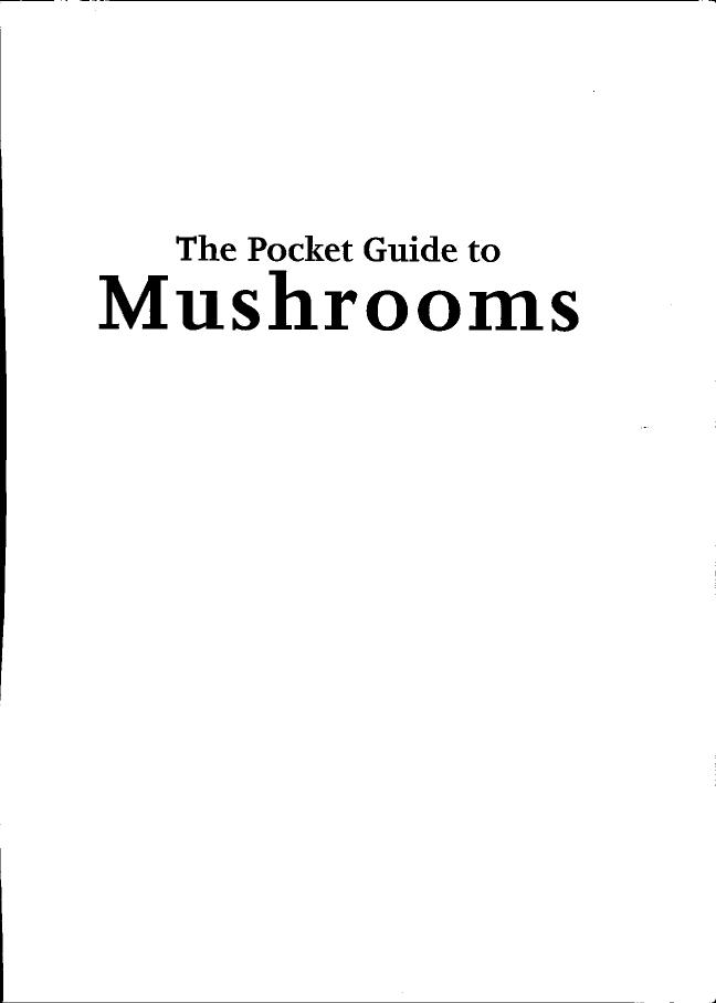 The Pocket Guide to Mushrooms by Jean Marie Polese (2000) by Unknown