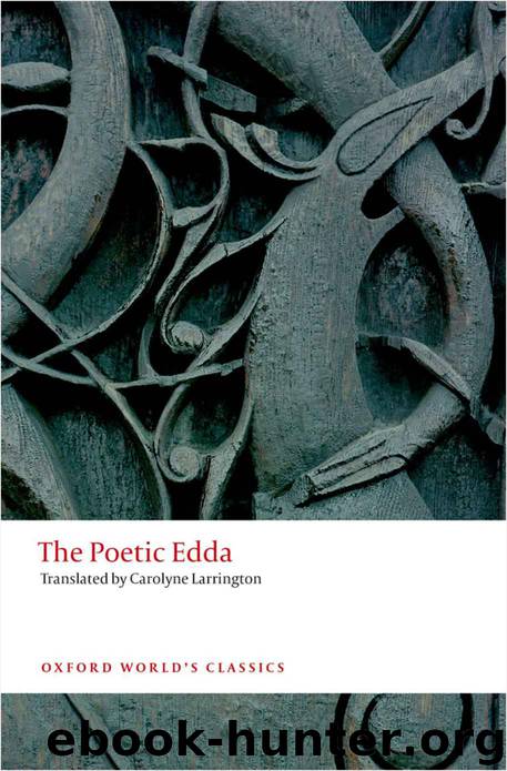 The Poetic Edda (Oxford World's Classics) by The Poetic Edda (Oxford World's Classics)