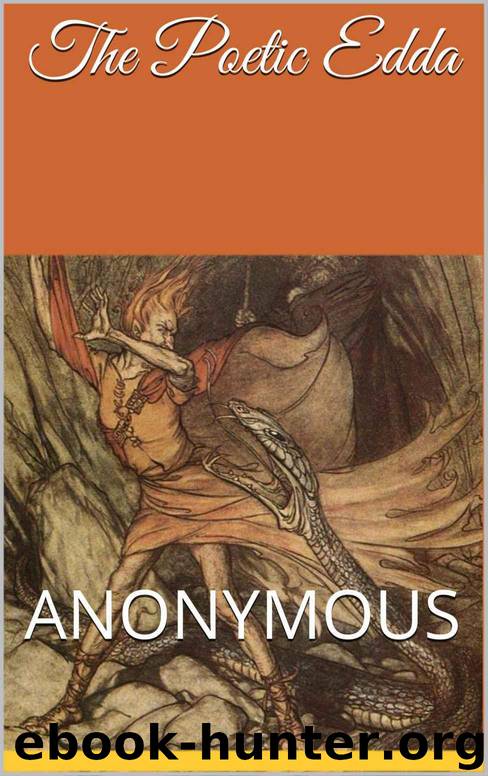 The Poetic Edda by Anonymous