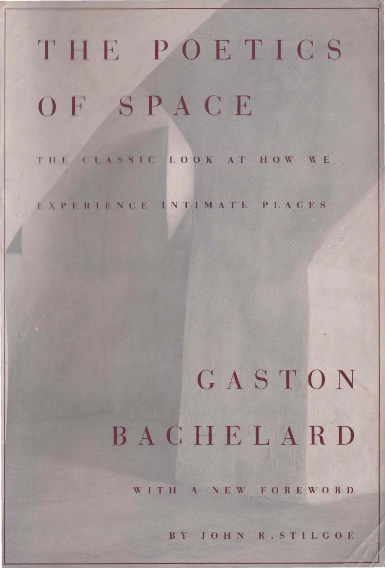 bachelard gaston the poetics of space