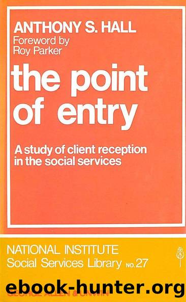 The Point of Entry by Anthony S. Hall