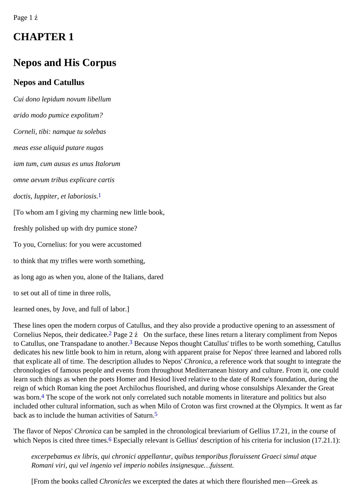 The Political Biographies of Cornelius Nepos by S. Rex Stem