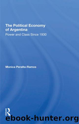 The Political Economy of Argentina: Power and Class Since 1930 by Mónica Peralta-Ramos