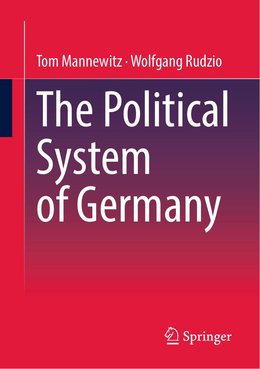 The Political System of Germany by Tom Mannewitz Wolfgang Rudzio
