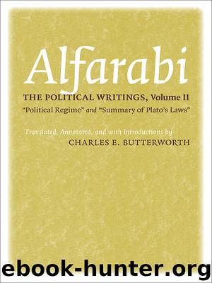 The Political Writings by ALFARABI
