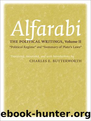 The Political Writings by Alfarabi