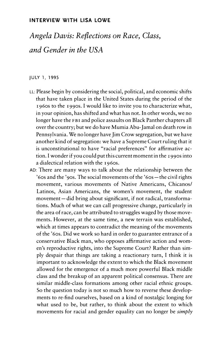 The Politics of Culture in the Shadow of Capital by Lisa Lowe