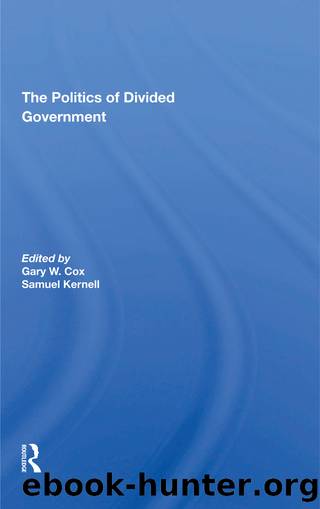 The Politics of Divided Government by Gary Cox & Samuel Kernell