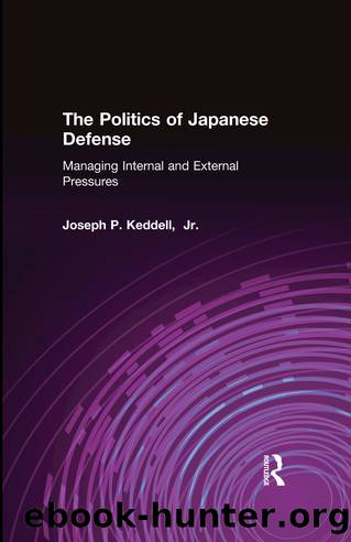 The Politics of Japanese Defense: Managing Internal and External Pressures by Joseph P. Keddell