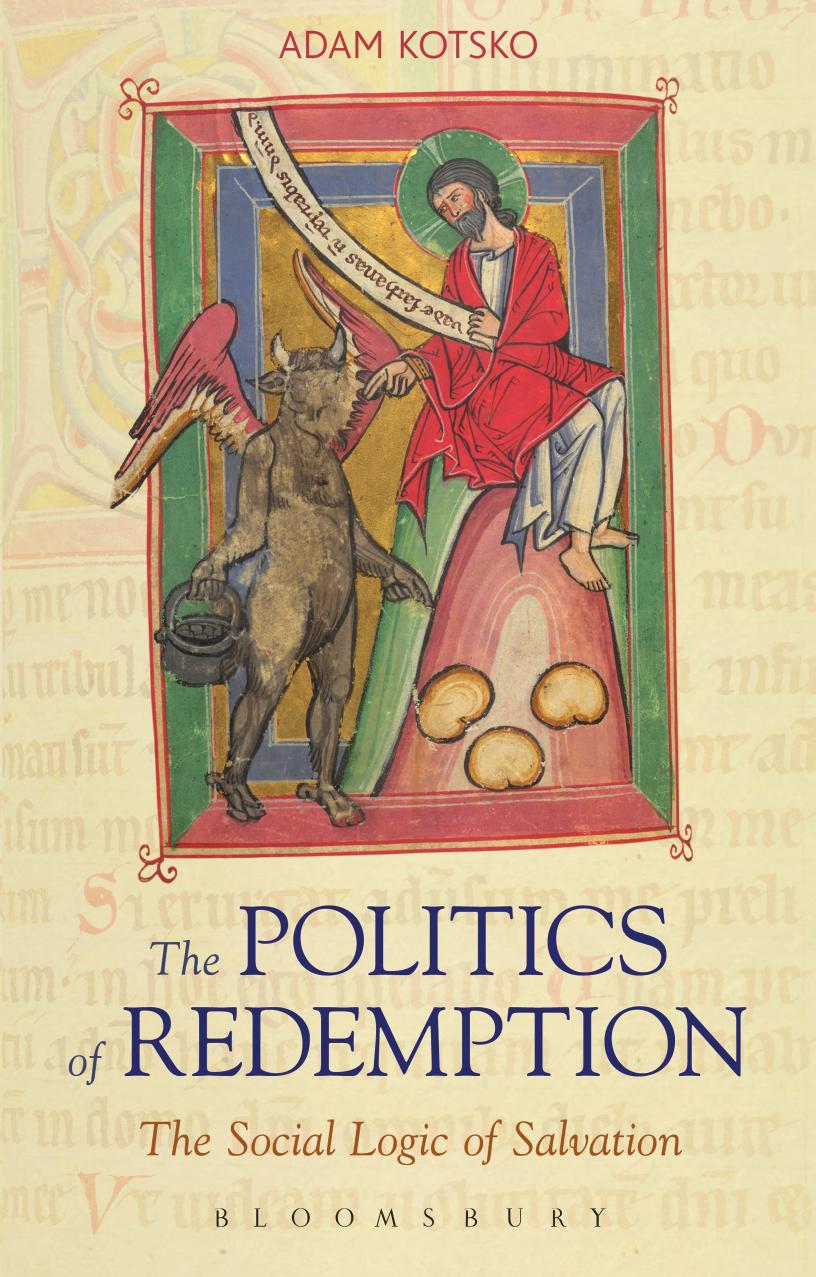 The Politics of Redemption by Adam Kotsko