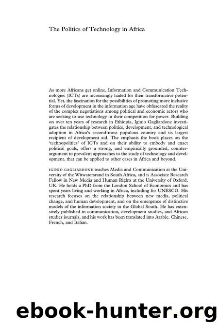 The Politics of Technology in Africa by Communication Development & Nation-Building in Ethiopia