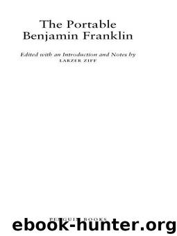 The Portable Benjamin Franklin (Penguin Classics) by Franklin Benjamin