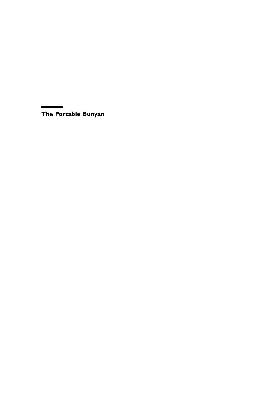 The Portable Bunyan: A Transnational History of The Pilgrim's Progress by Isabel Hofmeyr
