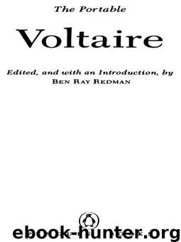 The Portable Voltaire (Portable Library) by Voltaire Francois