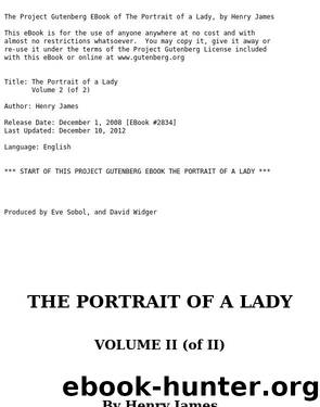 The Portrait of a Lady â Volume 2 by Henry James