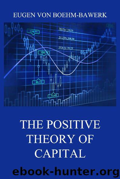 The Positive Theory of Capital by Eugen von Boehm-Bawerk