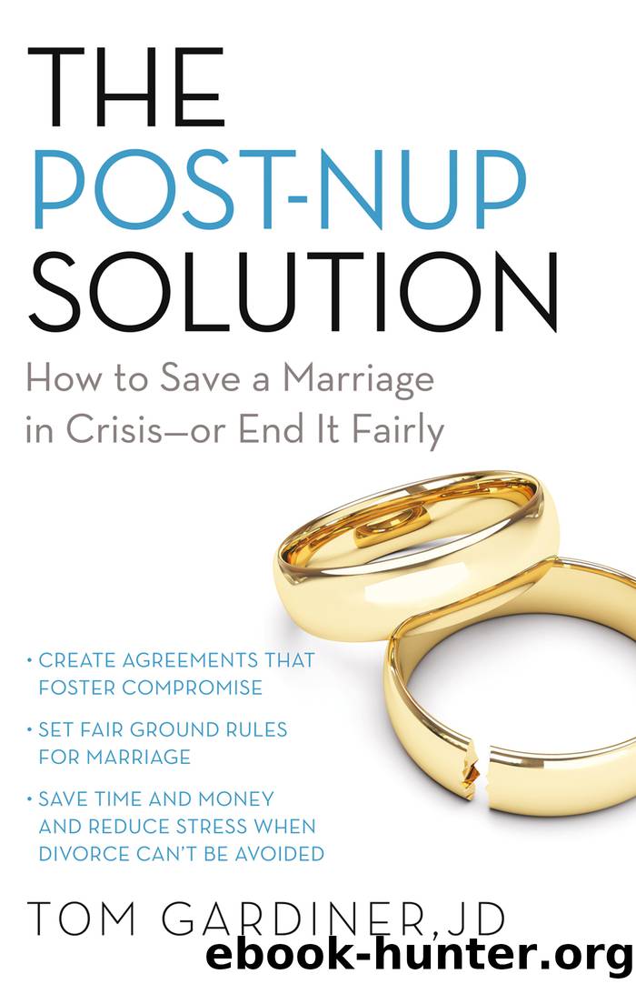 The Post-Nup Solution by Tom Gardiner