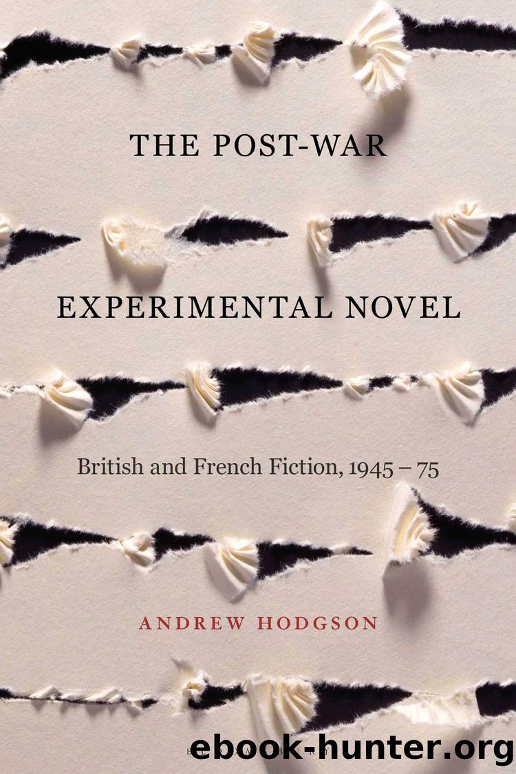 The Post-War Experimental Novel by Andrew Hodgson;
