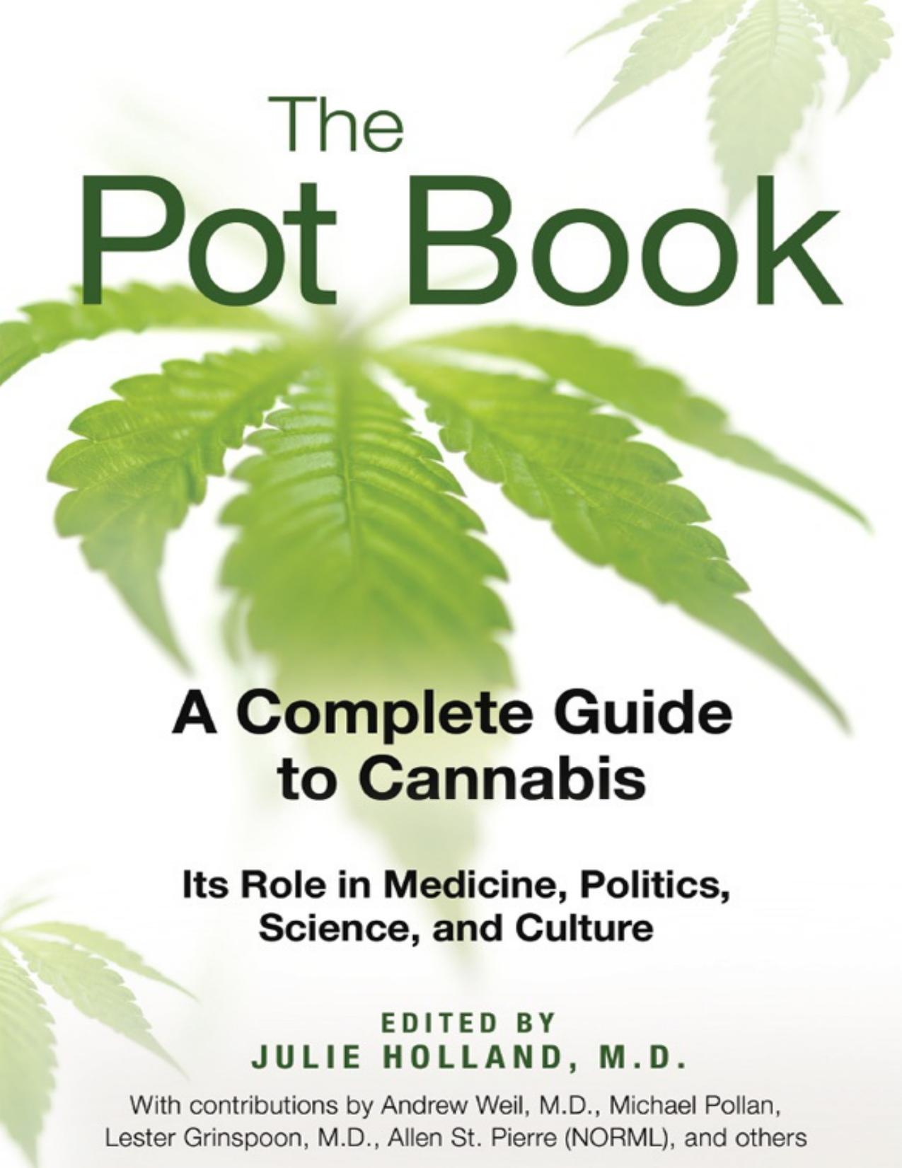 The Pot Book by Julie Holland M.D