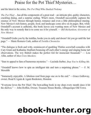The Pot Thief Who Studied Ptolemy by J. Michael Orenduff