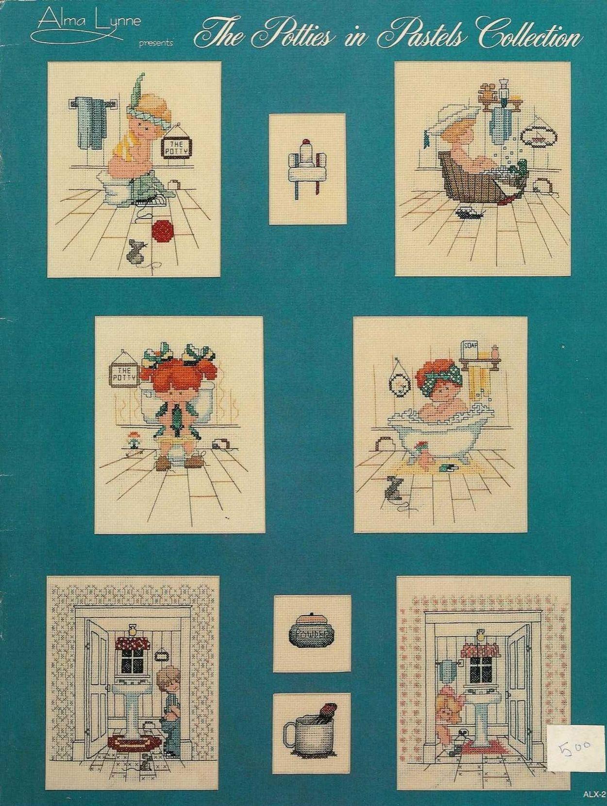 The Potties in Pastels Collection by Unknown