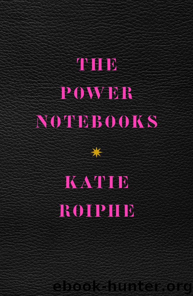 the power notebooks by katie roiphe the power notebooks by katie roiphe