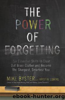 The Power of Forgetting by Byster Mike