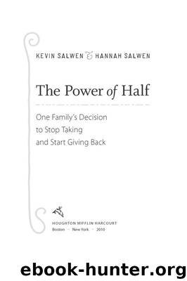 The Power of Half by Kevin Salwen