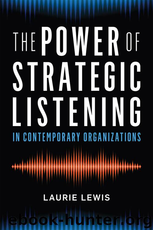 The Power of Strategic Listening by Laurie Lewis
