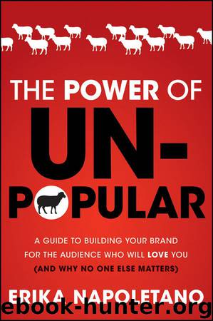 The Power of Unpopular: A Guide to Building Your Brand for the Audience Who Will Love You (and why no one else matters) by Erika Napoletano