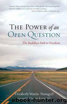 The Power of an Open Question: A Buddhist Approach to Abiding in Uncertainty by Mattis-Namgyel Elizabeth