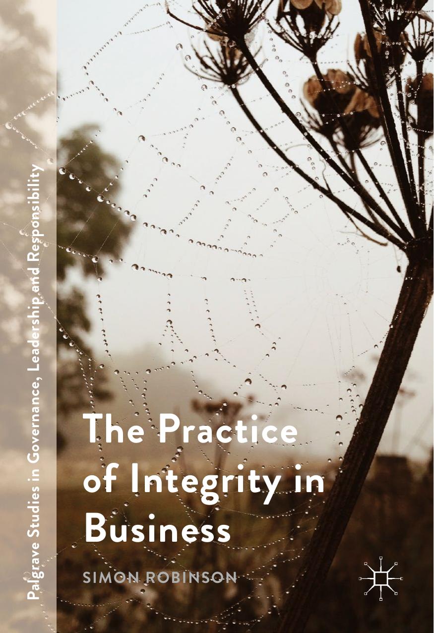 The Practice of Integrity in Business (repost) by Unknow