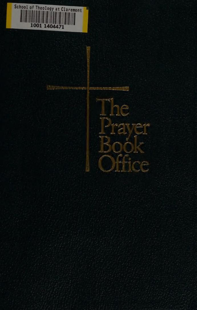 The Prayer book office by Howard Galley (ed.)