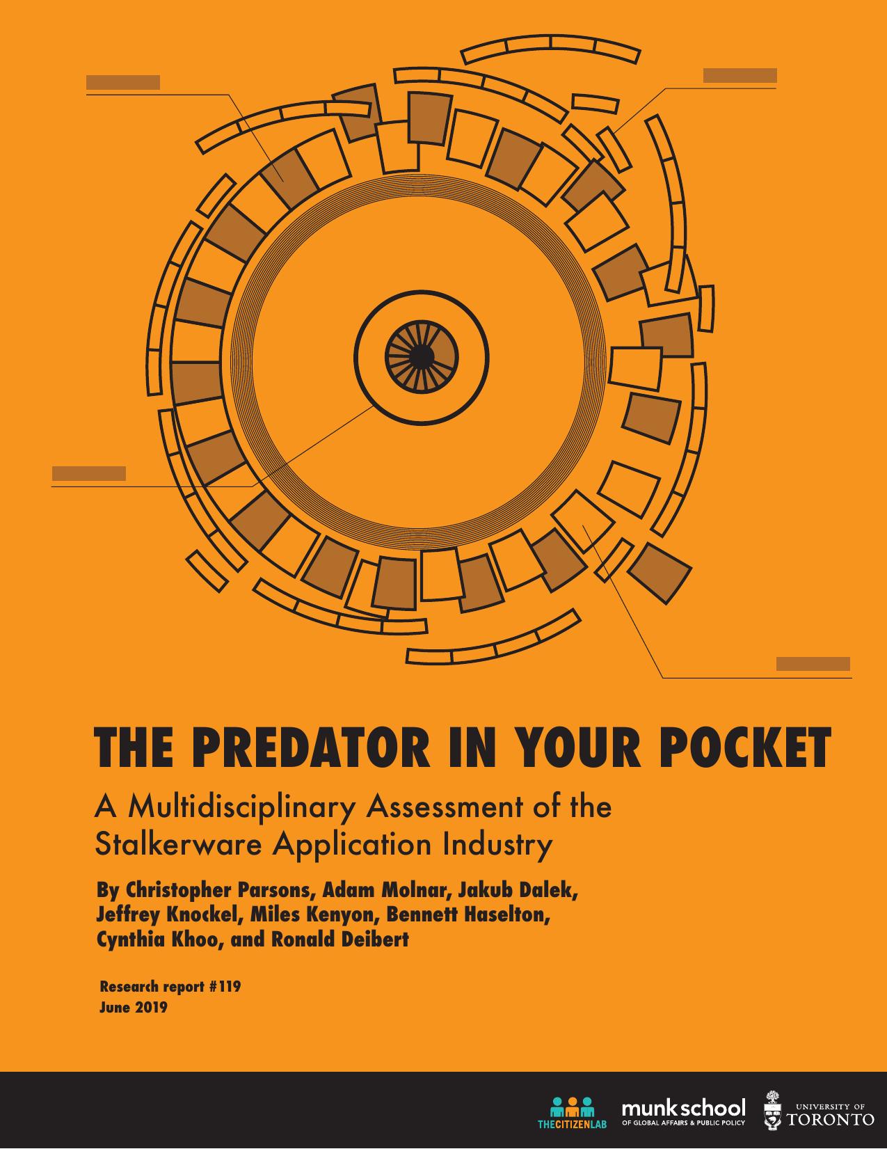 The Predator in Your Pocket: A Multidisciplinary Assessment of the Stalkerware Application Industry by unknow