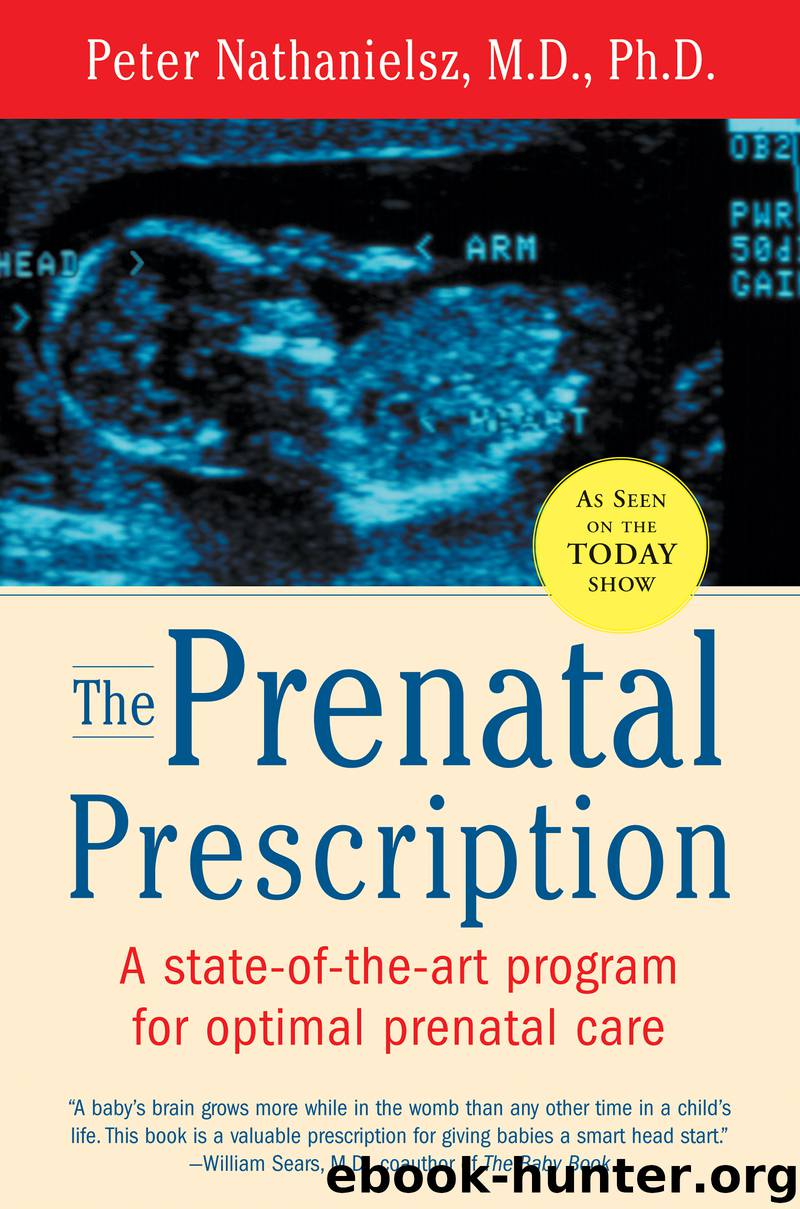 The Prenatal Prescription by Peter Nathanielsz Christopher Vaughan
