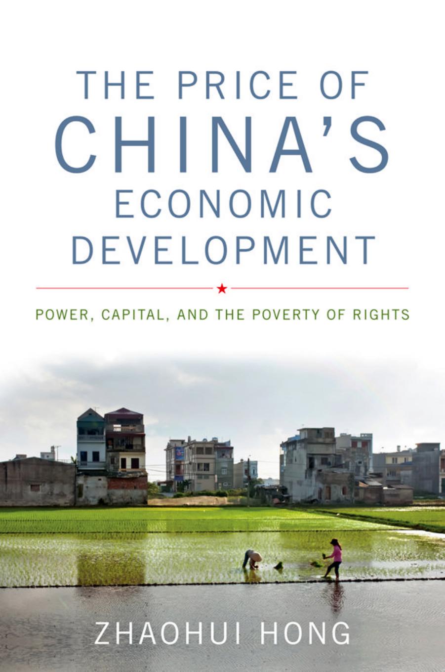 The Price of China's Economic Development: Power, Capital, and the Poverty of Rights by Zhaohui Hong