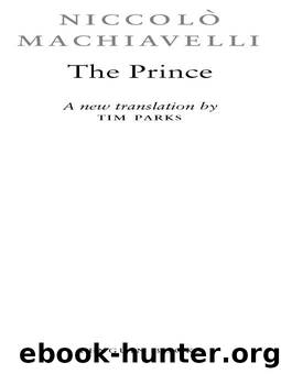 The Prince (Penguin Classics Deluxe Edition) by Niccolo Machiavelli